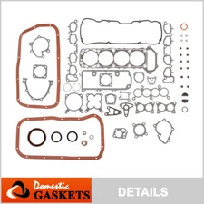 Fits 89-97 Nissan 240SX D21 Pickup 2.4L SOHC Full Gasket Set KA24E