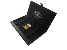 Gold Silver Bullion Bar Case + (1) Silver bar + (1) 1/100 Scottsdale Gold Bar