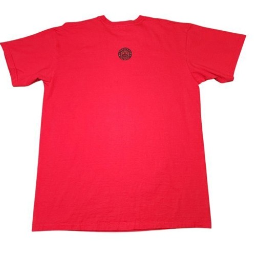 Shakespear's Globe Theatre Spell Out T-Shirt Size Large Red - Picture 4 of 6