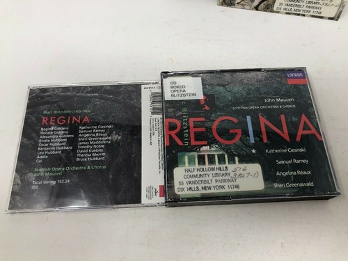 1992 Marc Blitzstein Opera Regina London John Mauceri Scottish Orchestra CD Set - Picture 11 of 12