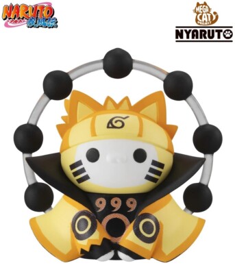 Mega Cat NARUTO Shippuden Nyaruto Last Battle Mini Figure Naruto