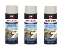 SEM Marine Vinyl & Plastic Coating CARVER WHITE Aerosol 12 oz. M25083 (3 Pack)