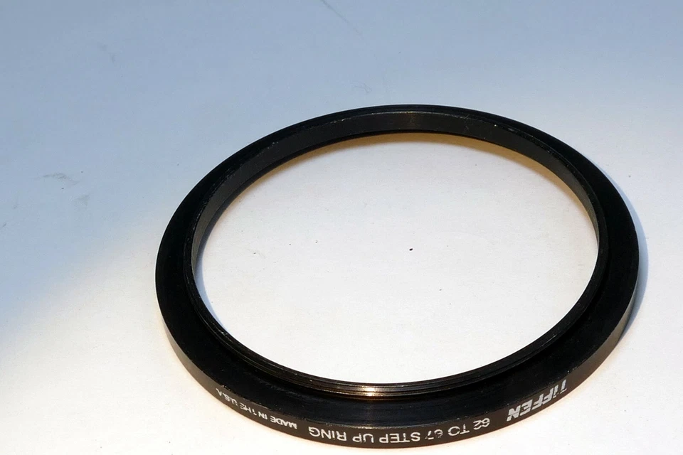 62mm to 67mm  lens ring step Up threaded male to female thin profile wide angle  - Image 2 of 4