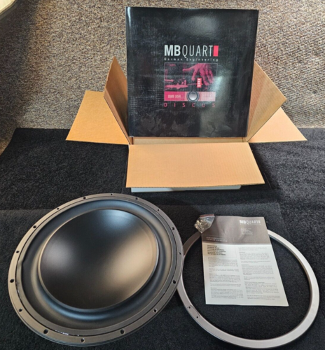 MB Quart 15 In. Subwoofer DWF 354. Dual Voice Coil 4 Ohm