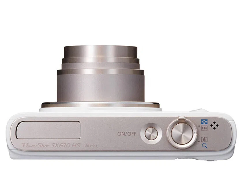 Canon Powershot SX610 HS 20.2MP 18X Optical Digital Camera - White 100% Working - Image 4 of 4