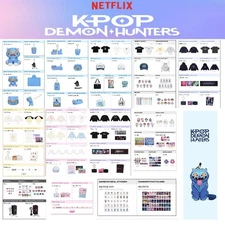 [PRE-ORDER] KPOP Demon Hunters Official POP-UP SEOUL Official Merch MD +Tracking