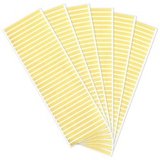 6 Sheets Movement Adhesive, Watch Repair Dial Dots 2x5mm Dial Adhesive