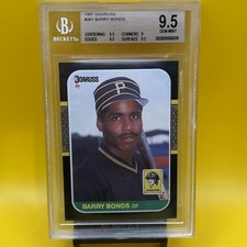 Barry Bonds Rookie Cards and Autograph Memorabilia Guide 28