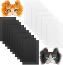 20 Pcs Waterproof PVC Eye Mesh for Therian Cosplay and Fursuit DIY Projects