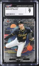 2025 Topps Finest - Uncommon Paul Skenes #103 CGC 9