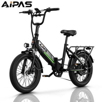 Aipas A2 Elite Ebike Folding Electric Bike Reach Top Speed Electric Bicycle