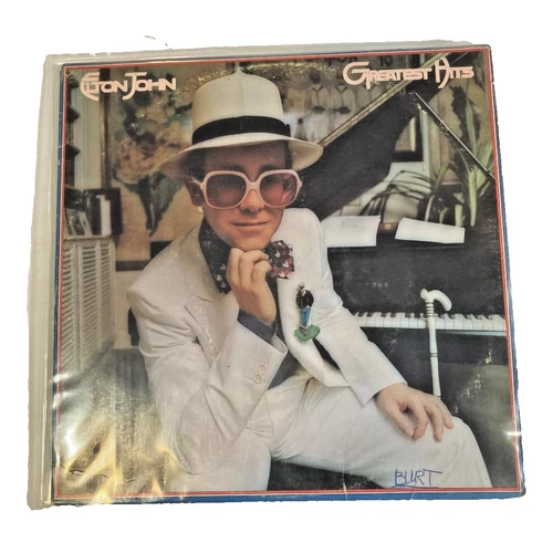 VINTAGE 1974 Elton John Greatest Hits LP Vinyl Record Album MCA