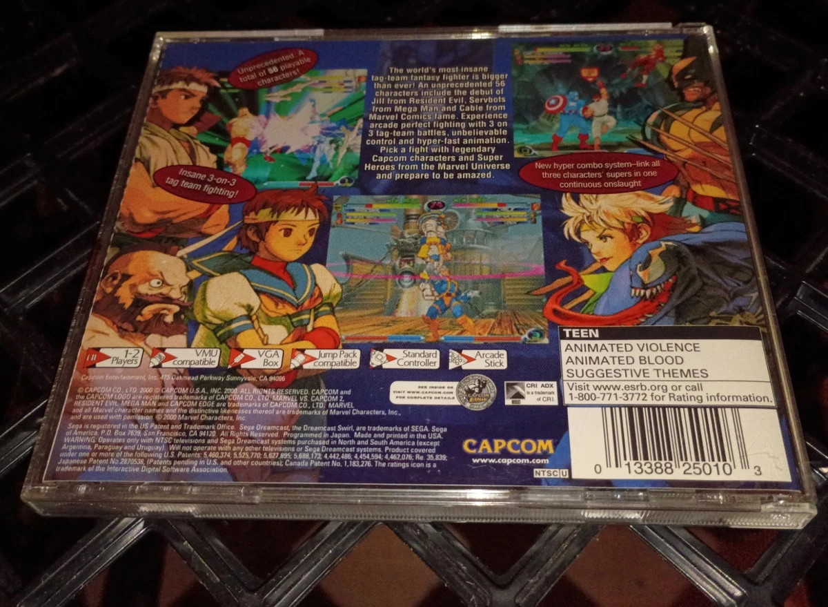 SEGA Marvel vs. Capcom 2 Video Games for sale | eBay