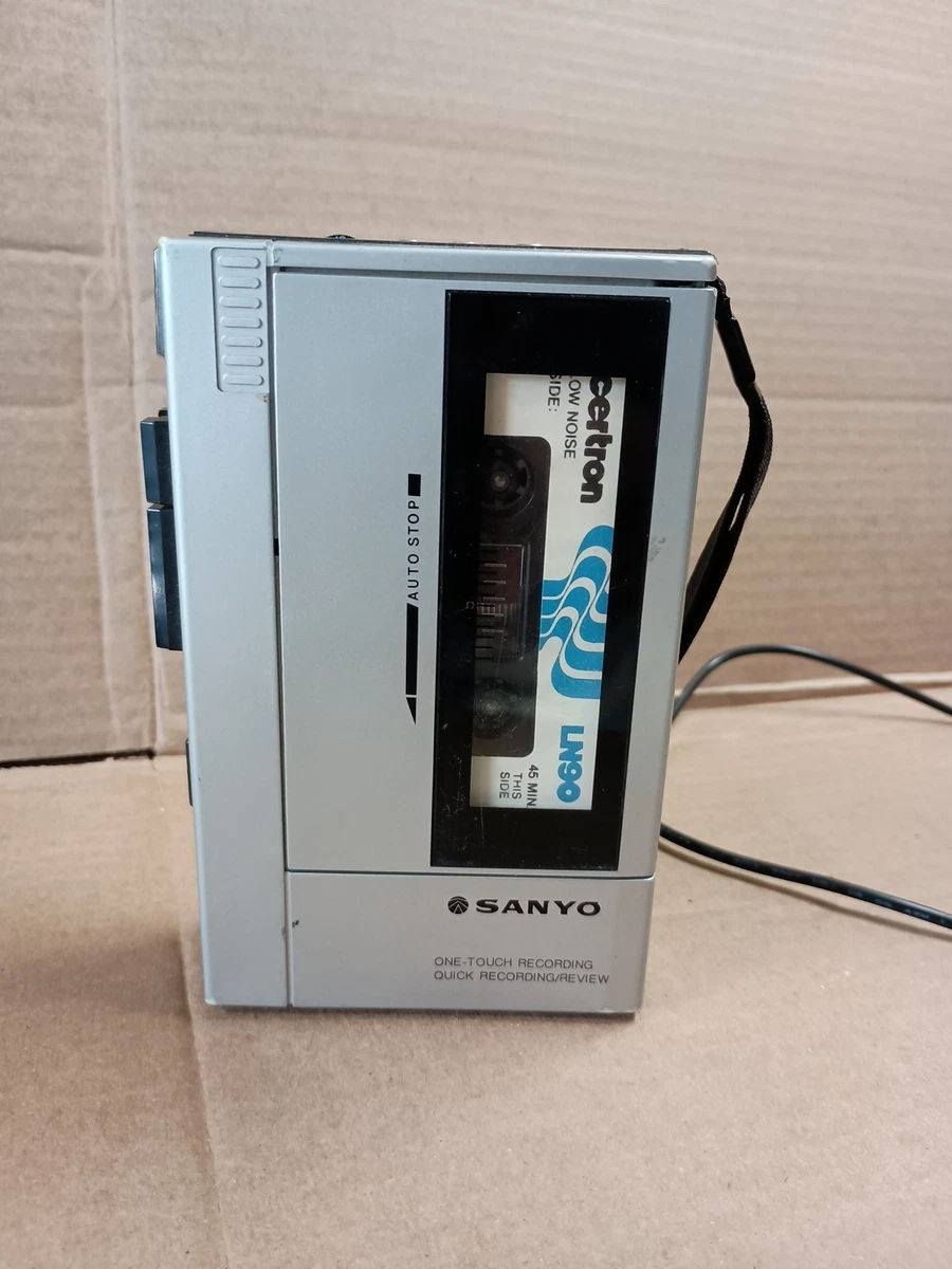 WALKMAN VINTAGE SANYO TRC-850 registratore a cassette compatto