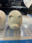 PIG SALT AND PEPPER SHAKERS — WHITE 3” Long X 1 3/4” — photo 4
