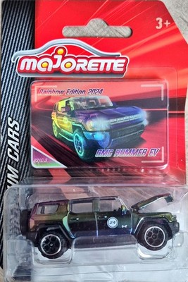 Majorette GMC HUMMER EV, Chase, STH Rainbow Edition 2024, 1:64 NEU OVP