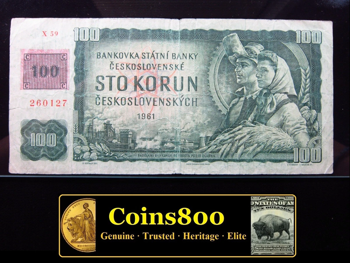 Czechoslovakian Paper Money 1993 for sale | eBay