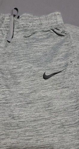 ⚡️Nike Dri-Fit Dry Athletic Pants Youth Size Medium Light Grey EUC - Picture 3 of 5