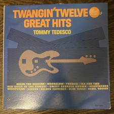Tommy Tedesco Twangin Twelve Great Hits Viny LP Orig Record VG