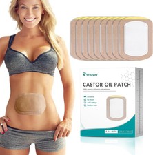 20Pcs Castor Oil Pack Wrap, Organic Cotton 20 Count Pack of 1 