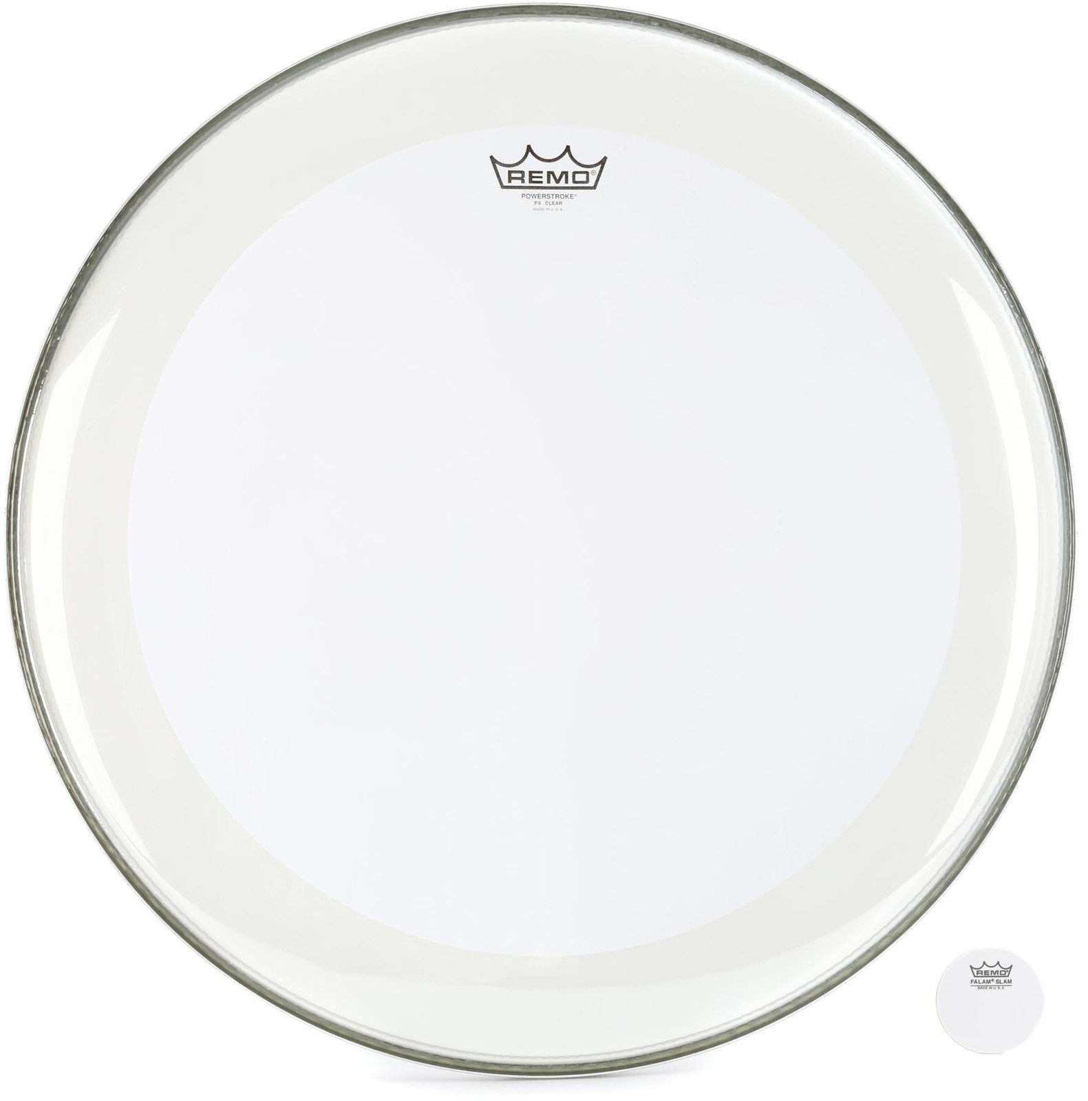 Ударная головка Remo Powerstroke P4 Clear Bass - 22 дюйма 2 штуки в комплекте 16890₽