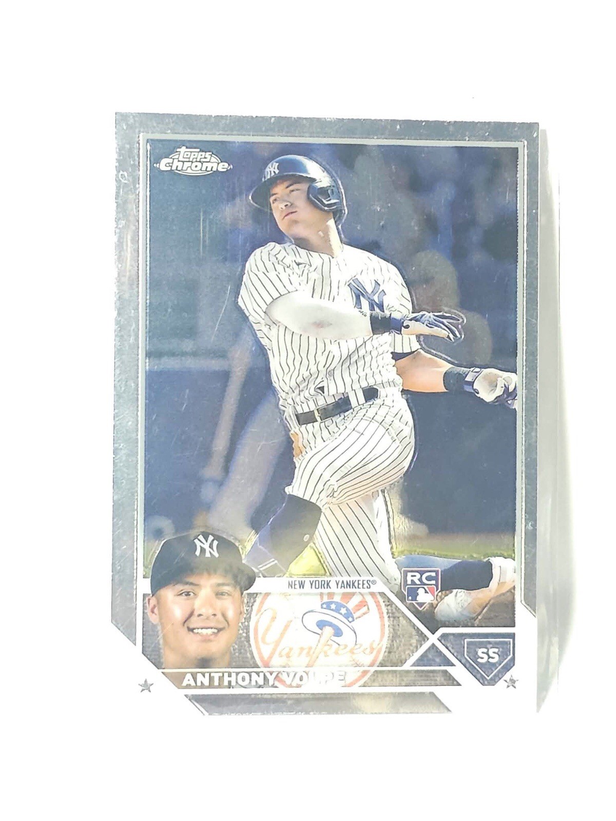 2023 Topps Chrome - Anthony Volpe #4 (RC)