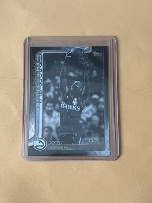 2025-26 Topps - Spud Webb #266 Blackout /25 Target Exclusive