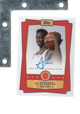 2025 Topps Chrome McDonalds #EA-AD AJ Dybantsa SP ON-CARD AUTOGRAPH BYU #1 PICK?