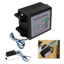 Trailer Breakaway Kit,Trailer Brake Battery Box,12V Electric Brakes Breakaway...