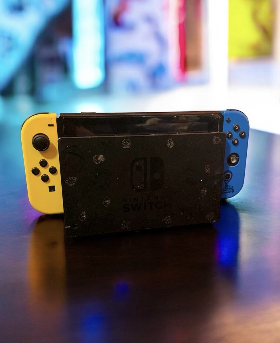 Nintendo Switch Fortnite Special Edition Game Console - Blue