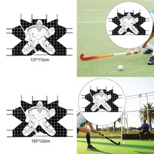 Hockey Goal Improve Skills Foldable Lightweight Waterproof Protable Hockey Net