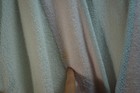 Vtg Robes of California L Terry Cloth Spa Bath Robe Pink White Large Belted Soft — photo 4