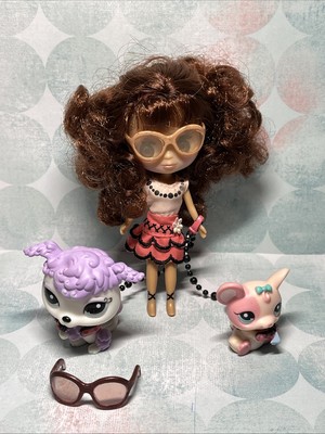 LITTLEST PET SHOP - CHIEN - CANICHE - HASBRO - ORIGINAL - LPS