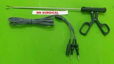 Bipolar Forceps Plate Jaw 5mmx330mm With Cable Laparoscopic Surgical Instrument