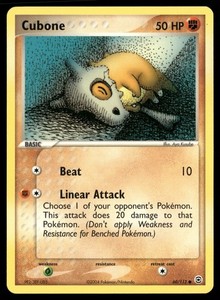 Cubone 60/112 FireRed & LeafGreen Common