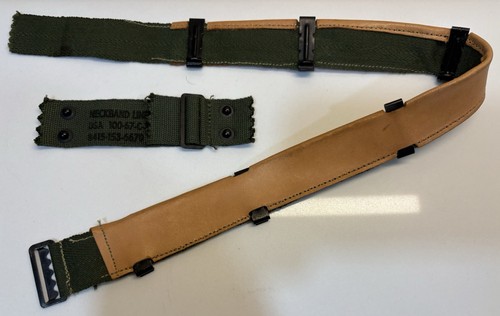 Original USGI Vietnam Era Helmet Sweatband and Nape Strap - READ DESCRIPTION