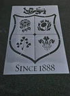 Rugby - Football Man Cave Stencil Re-usable - Crafting - Airbrush
