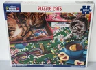 White Mountain Puzzle Cats 1000 Pc Jigsaw Puzzle Complete Brand New Sealed