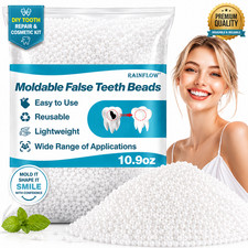 10.9oz Repair Thermoplastic Teeth Beads - Tooth Repair Kit,Moldable False