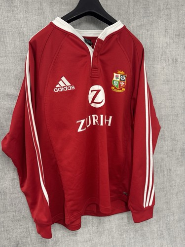 LONG SLEEVE MEN RUGBY UNION BRITISH & IRISH LIONS 2005/2006 SHIRT JERSEY SIZE XL - Picture 5 of 5
