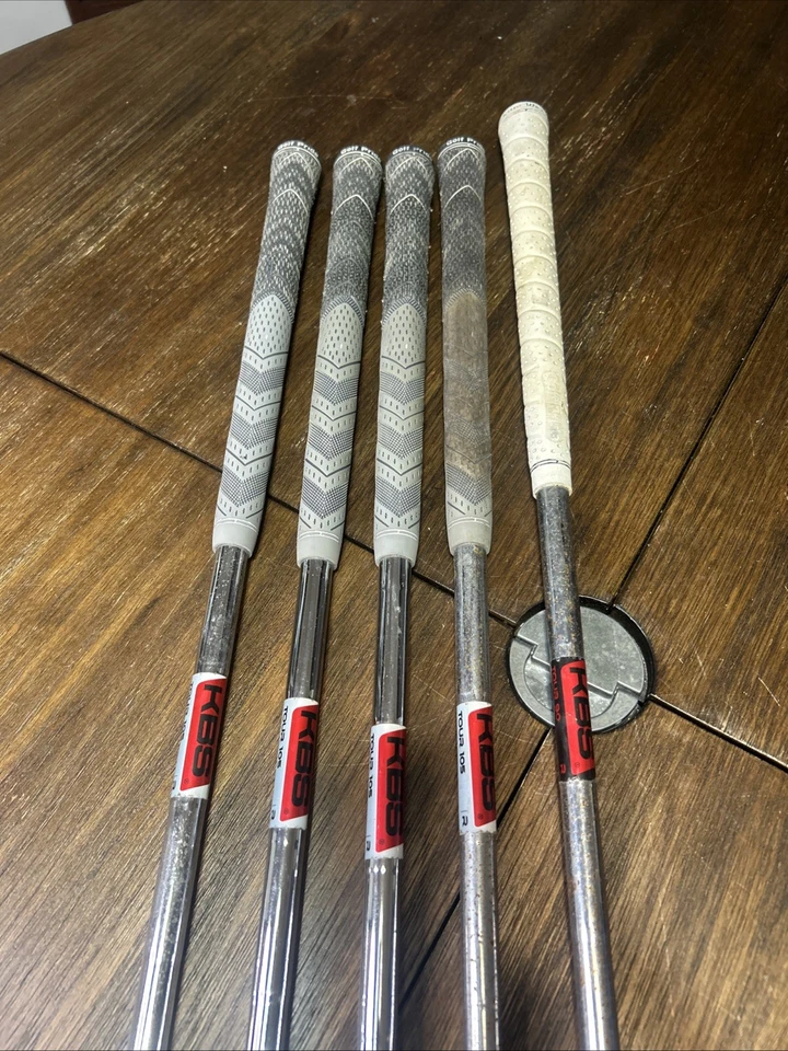 Juego de ejes de hierro Cobra Kingf7 6,8,9,P,G derecha KBS Tour 105r Foto 2 de 4