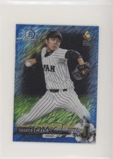 2017 Bowman Chrome Minis Prospects Blue Shimmer Refractor Takahiro Norimoto 2ct