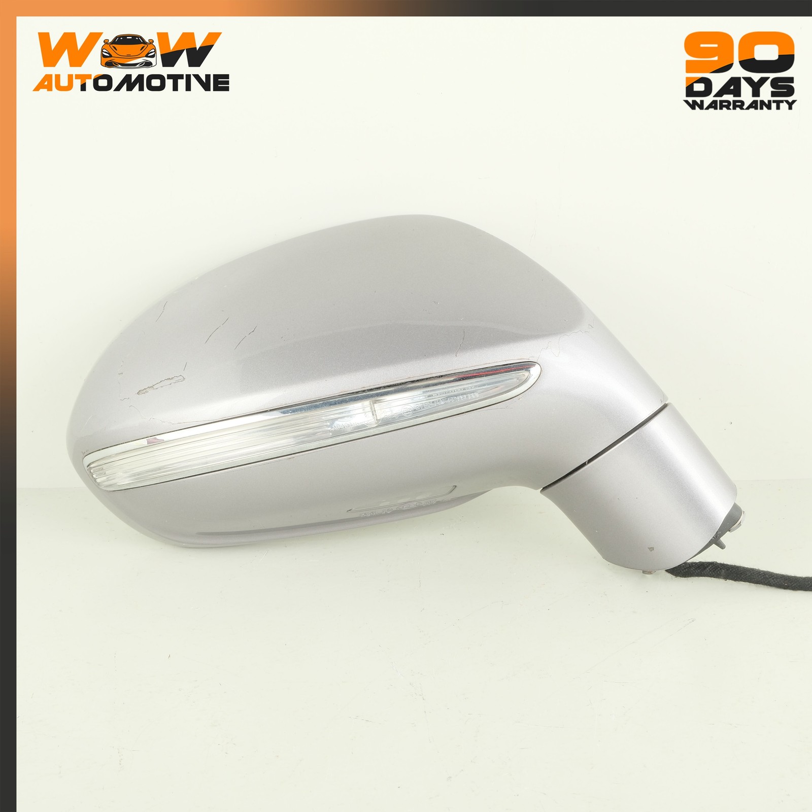 Bentley Continental GT Speed 2007-2011 Rear Right Lower Side mirror Silver