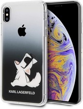Karl Lagerfeld Apple iPhone XS Max Glasses Cat Choupette Phone Case (New)