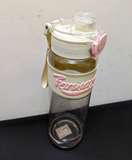 FUGUANG Clear Plastic Flip Top Reusable Water Bottle Strap 0.65L Paris 2024