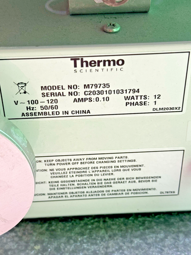 Thermo Barnstead Platform Vari Mix M79735 bilanciere 10x11" - funziona bene - Foto 5 di 6