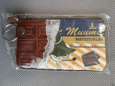 Chocolate coin purse Snufkin WachiField Ihana Moomi! Moomin