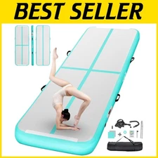10ft Inflatable Air Gymnastics Mat with Pump