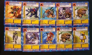 Digimon 1999 Cards