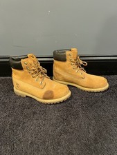 Timberland 6 Inch Waterproof Tan Boots Women s Size 8